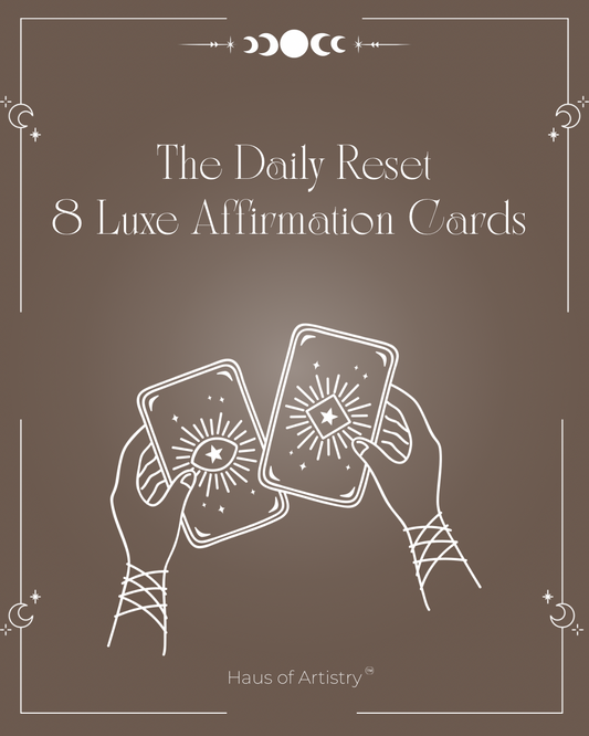 The daily reset affirmation cards
